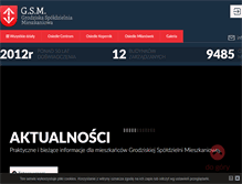 Tablet Screenshot of gsm-grodzisk.pl